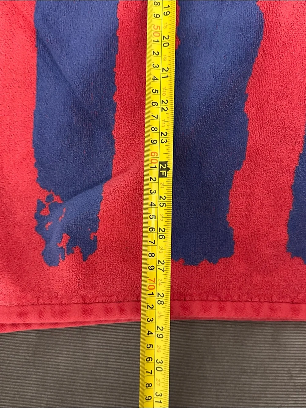 Lauren Ralph Lauren Red & Blue USA American Flag Beach Bath Towel